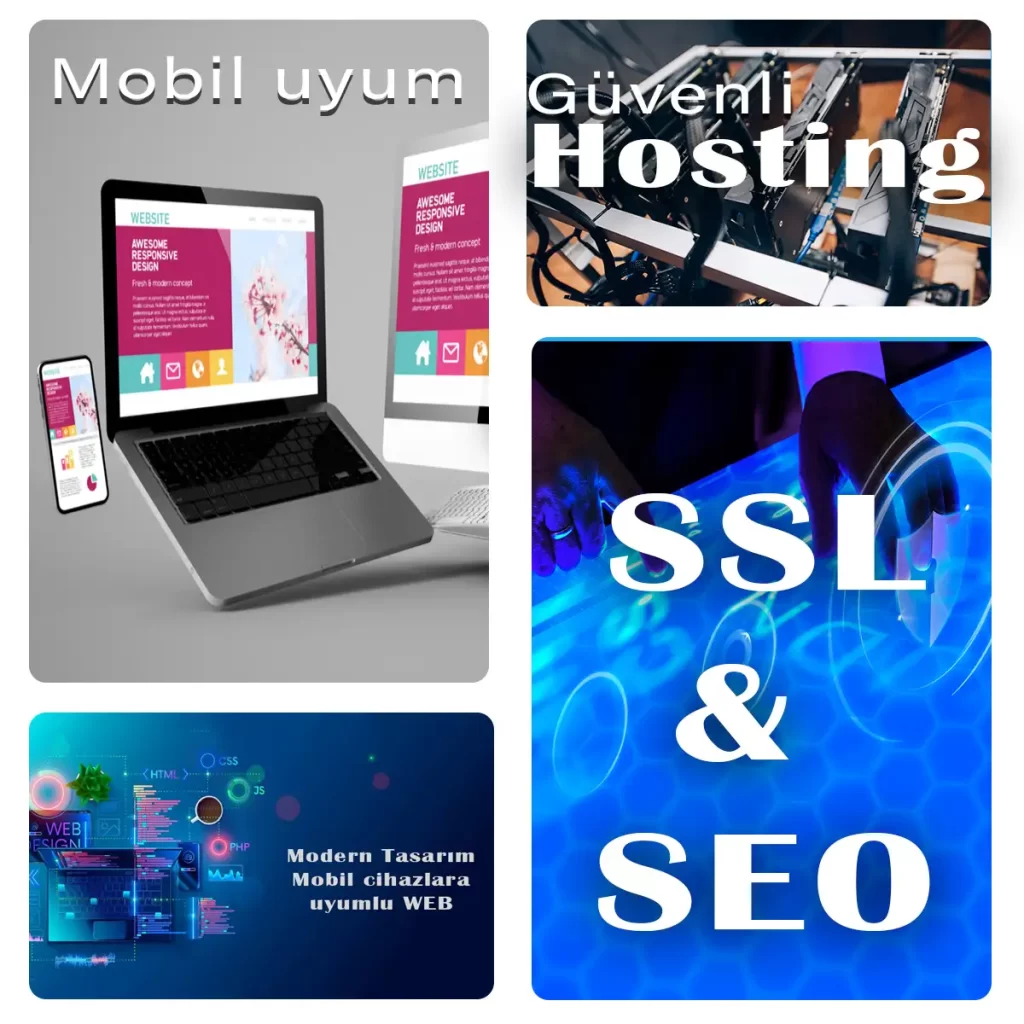 Seo Uyumlu SSL Güvenlikli Web Sitesi